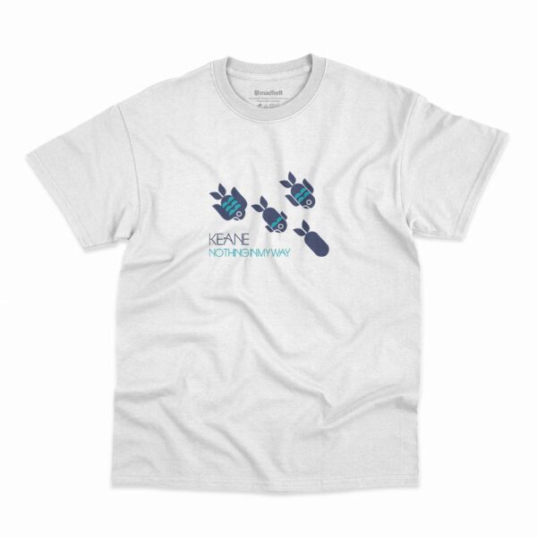 Camiseta Keane Nothing My Way na cor branca