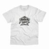 Camiseta Oasis God Created Manchester na cor branca