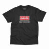 Camiseta Oasis Logo What's The Story na cor preta