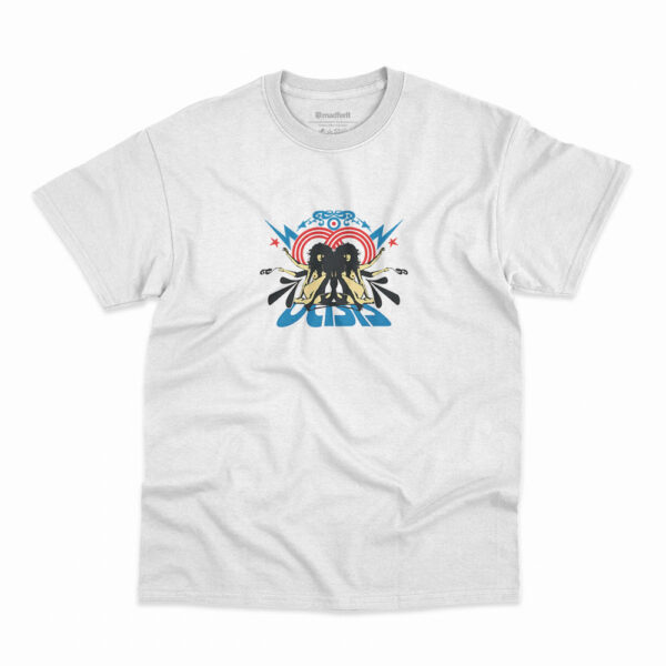 Camiseta Oasis North America na cor branca