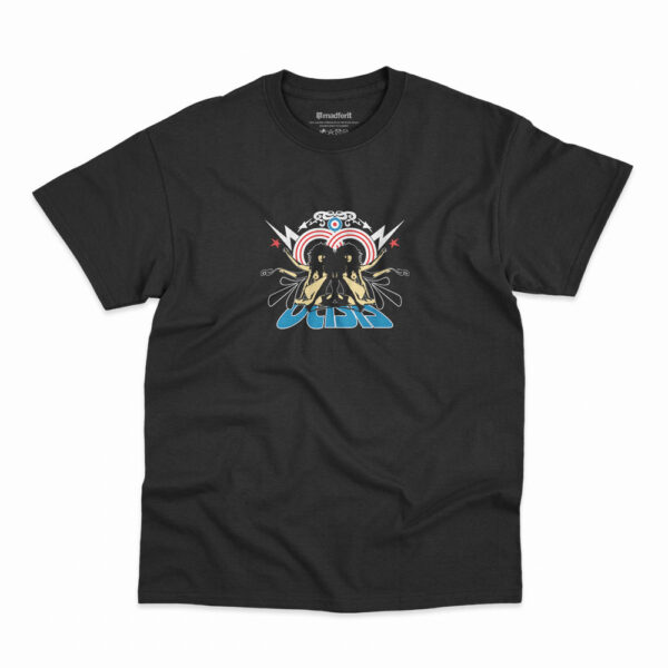 Camiseta Oasis North America na cor preta