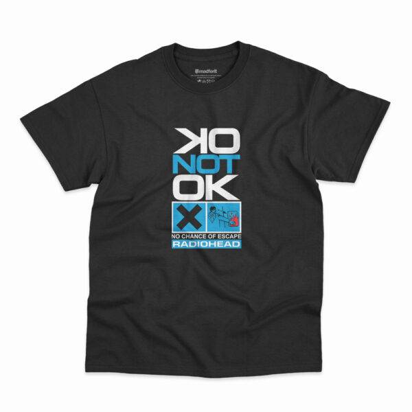 Camiseta Radiohead Ok Not Ok No Chance Of Scape - Image 2