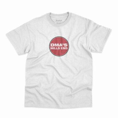 Camiseta DMA'S Hills End na cor branca