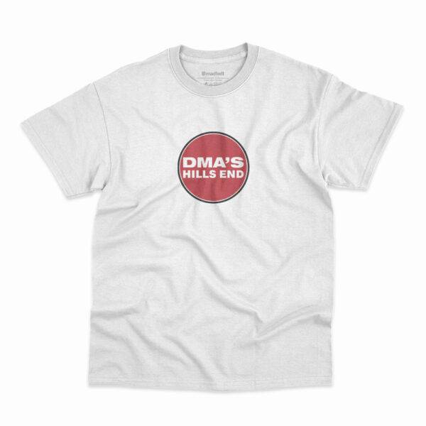 Camiseta DMA'S Hills End na cor branca