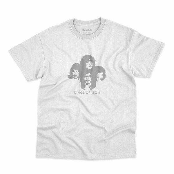 Camiseta branca Kings Of Leon Youth Young Manhood