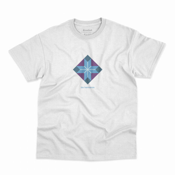 Camiseta Los Hermanos 4 na cor branca