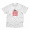 Camiseta branca Around Town da banda The kooks