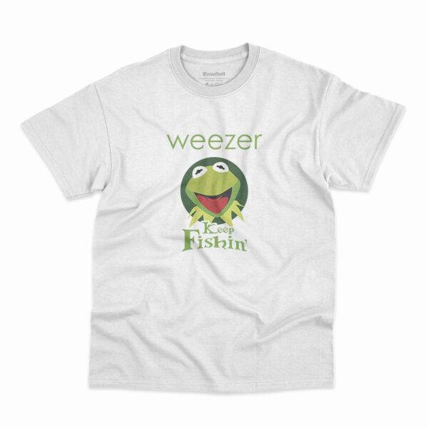 Camiseta Weezer Keep Fishin'
