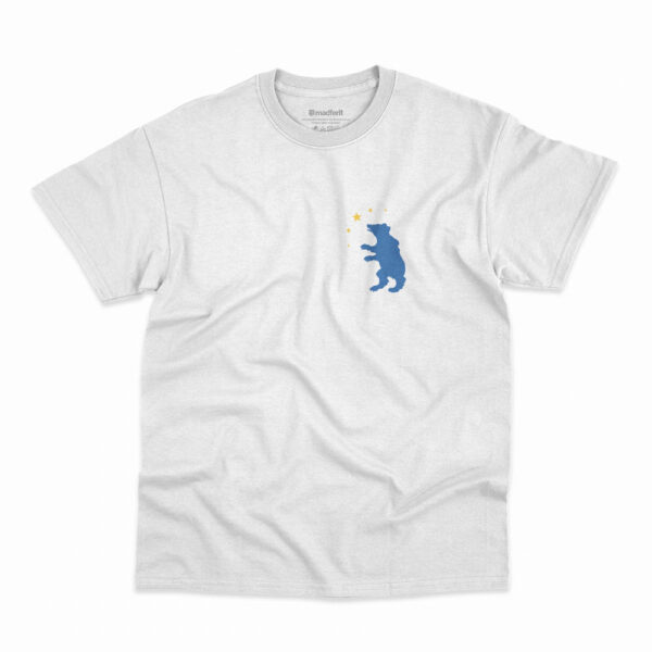 Camiseta British Sea Power Open Season na cor branca