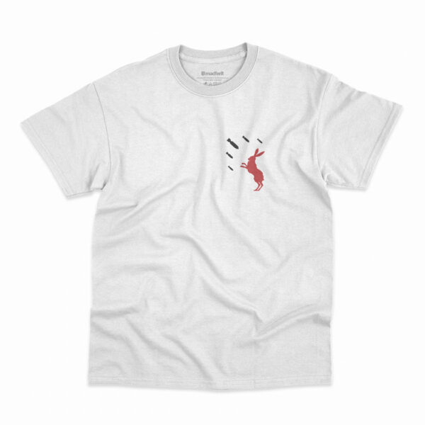 Camiseta British Sea Power Please Stand Up na cor branca