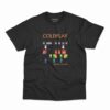 Camiseta Coldplay Speed Of Sound na cor preta
