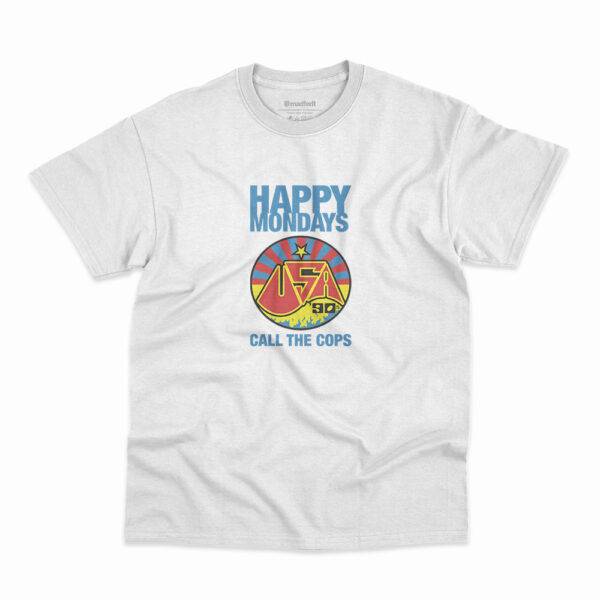 Camiseta Happy Mondays Call The Cops - Image 2