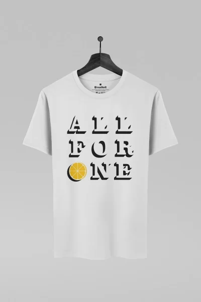 Camiseta branca com estampa da banda The Stone Roses