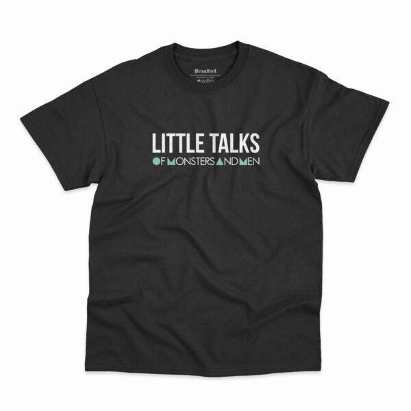 Camiseta Liite Talks da banda Of Monsters And Men na cor preta