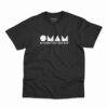 Camiseta preta da banda Of Monsters and Men