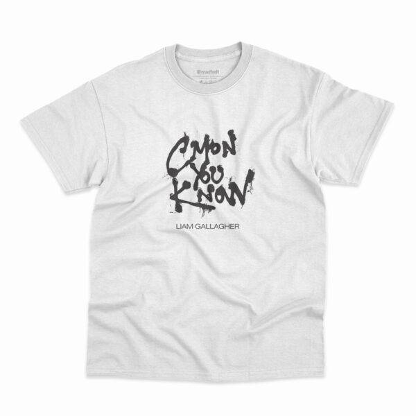 Camiseta Liam Gallagher C'mon You Know Graffiti - Image 2