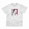 Camiseta To Much Information da banda Maximo Park na cor branca