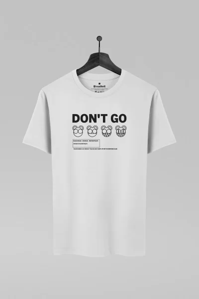 Camiseta branca com estampa da banda Radiohead