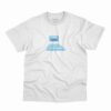 Camiseta Coming Around da banda Travis na cor branca