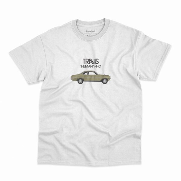 Camiseta The man Who da banda Travis na cor branca