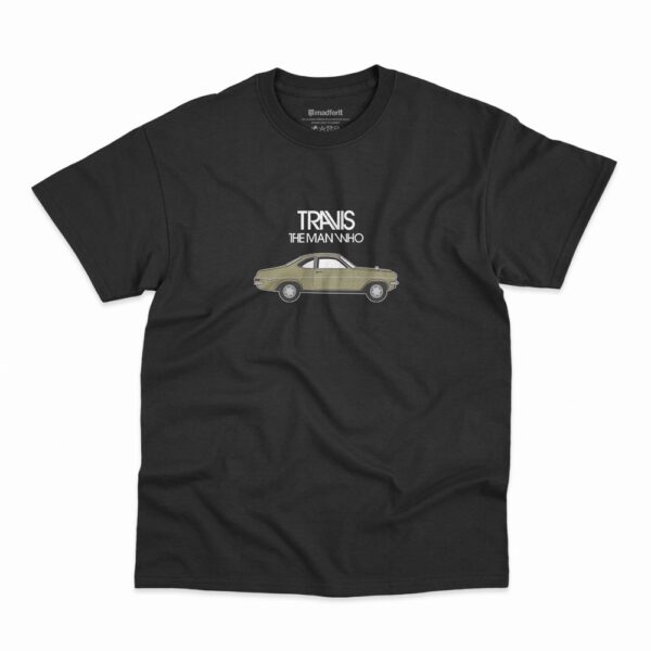 Camiseta The man Who da banda Travis na cor preta