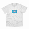 Camiseta Blur The Ballad Of Darren K7 na cor branca