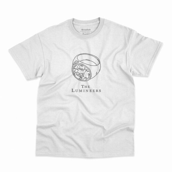 Camiseta The Lumineers Classy Girl na cor branca