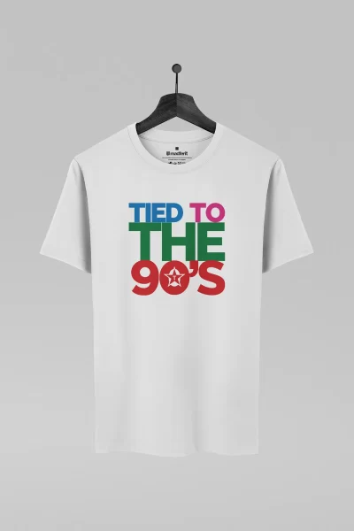 Camiseta branca com estampa da banda Travis