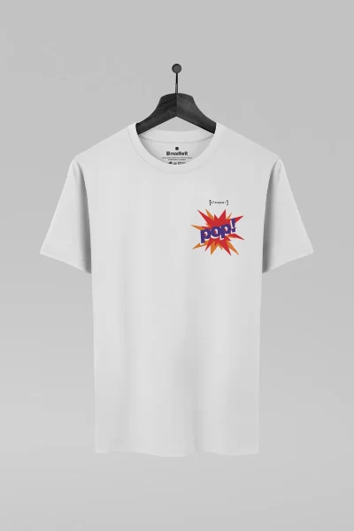 Camiseta branca com estampa da banda Sleeper