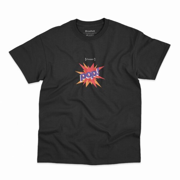 Camiseta Sleeper Pop na cor preta