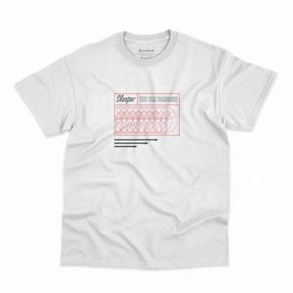 Camiseta Sleeper This Time Tomorrow na cor branca