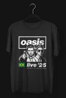 Camiseta Oasis Live 25 Destaques