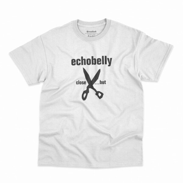 Camiseta na cor branca da banda Echobelly - Close ...But