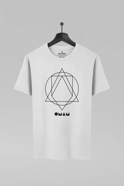 Camiseta branca com estampa da banda Of Monsters And Men