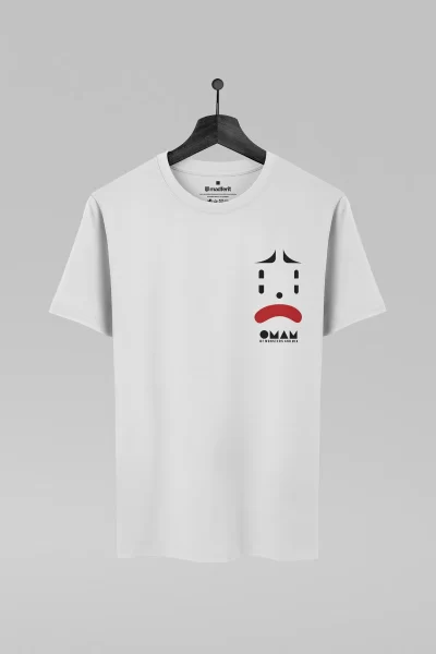 Camiseta branca com estampa da banda Of Monsters And Men