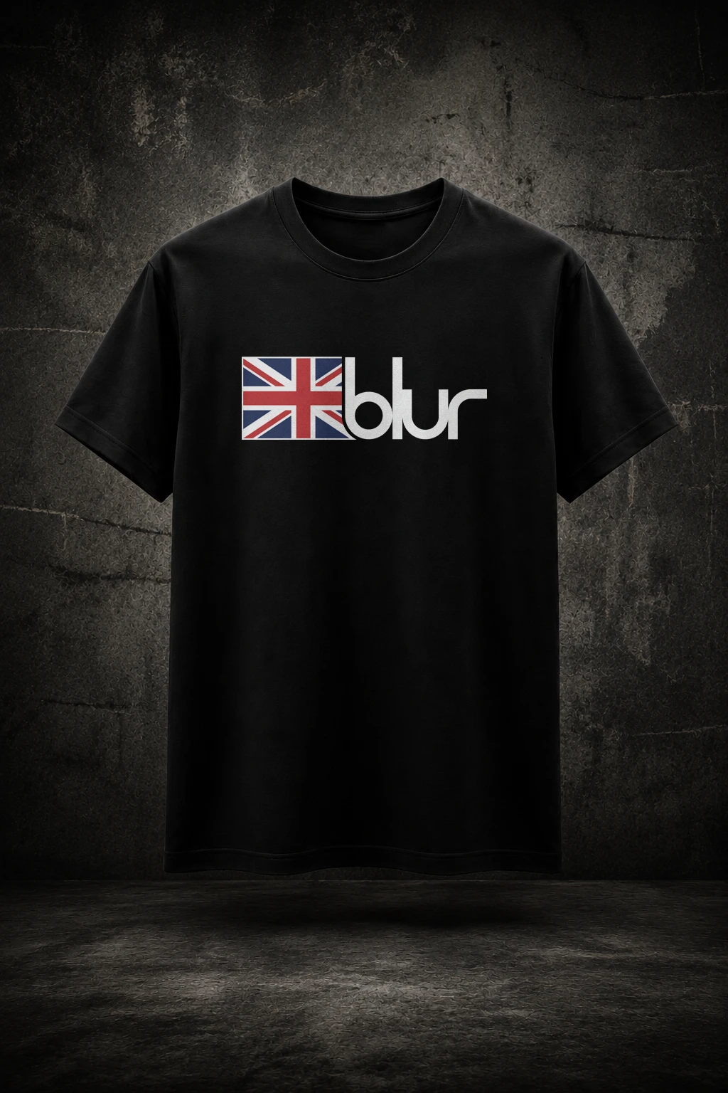 Camiseta Blur British Flag Mockup