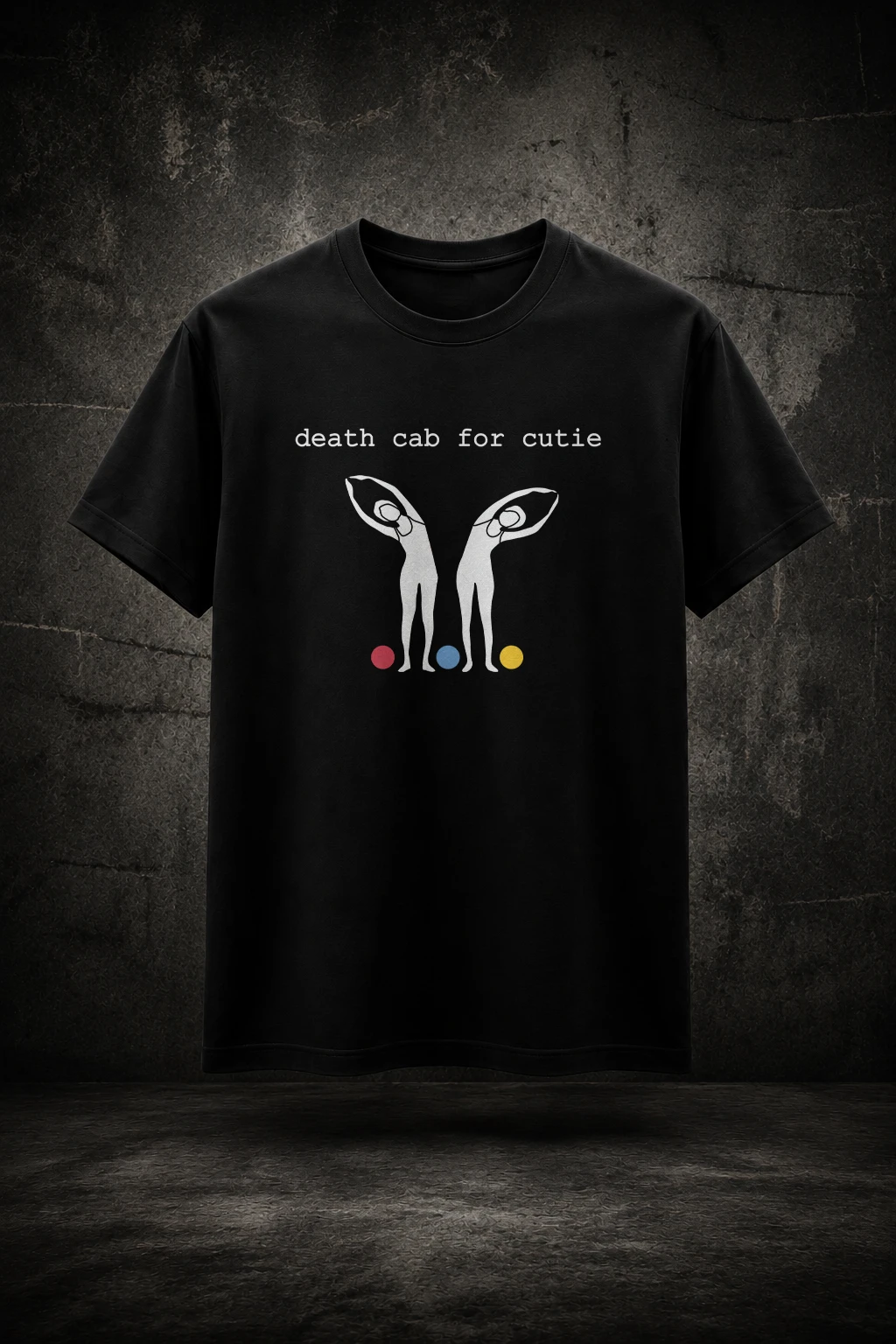 Camiseta Death Cab For Cutie We Have The Facts Were Voting Yes V2 Mockup