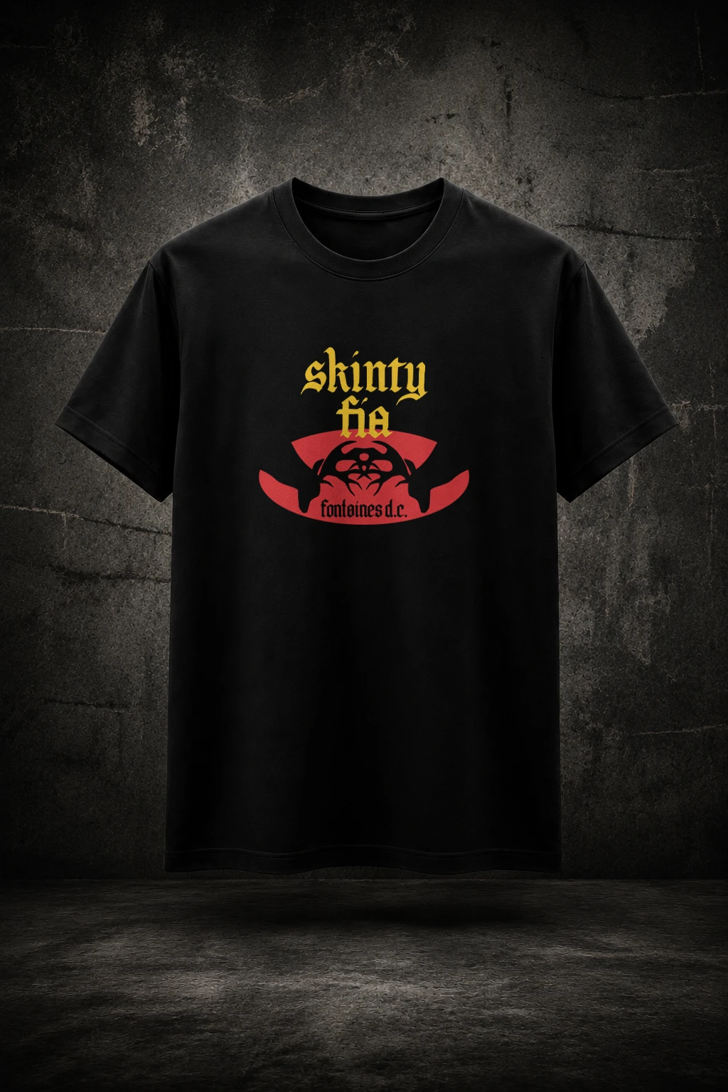 Camiseta Fontaines DC Skinty Fia Mockup
