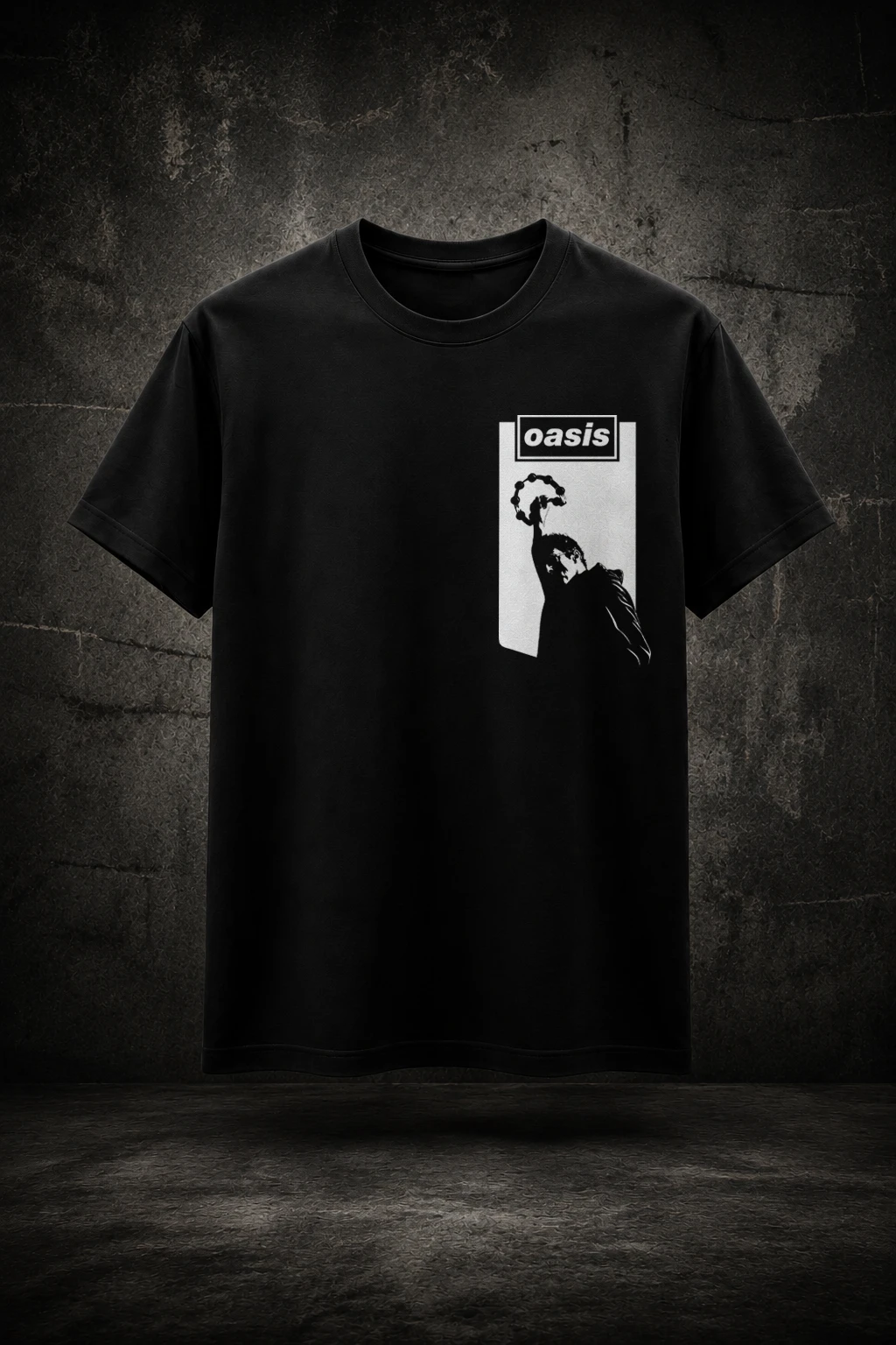 Camiseta Oasis Liam Great Mockup