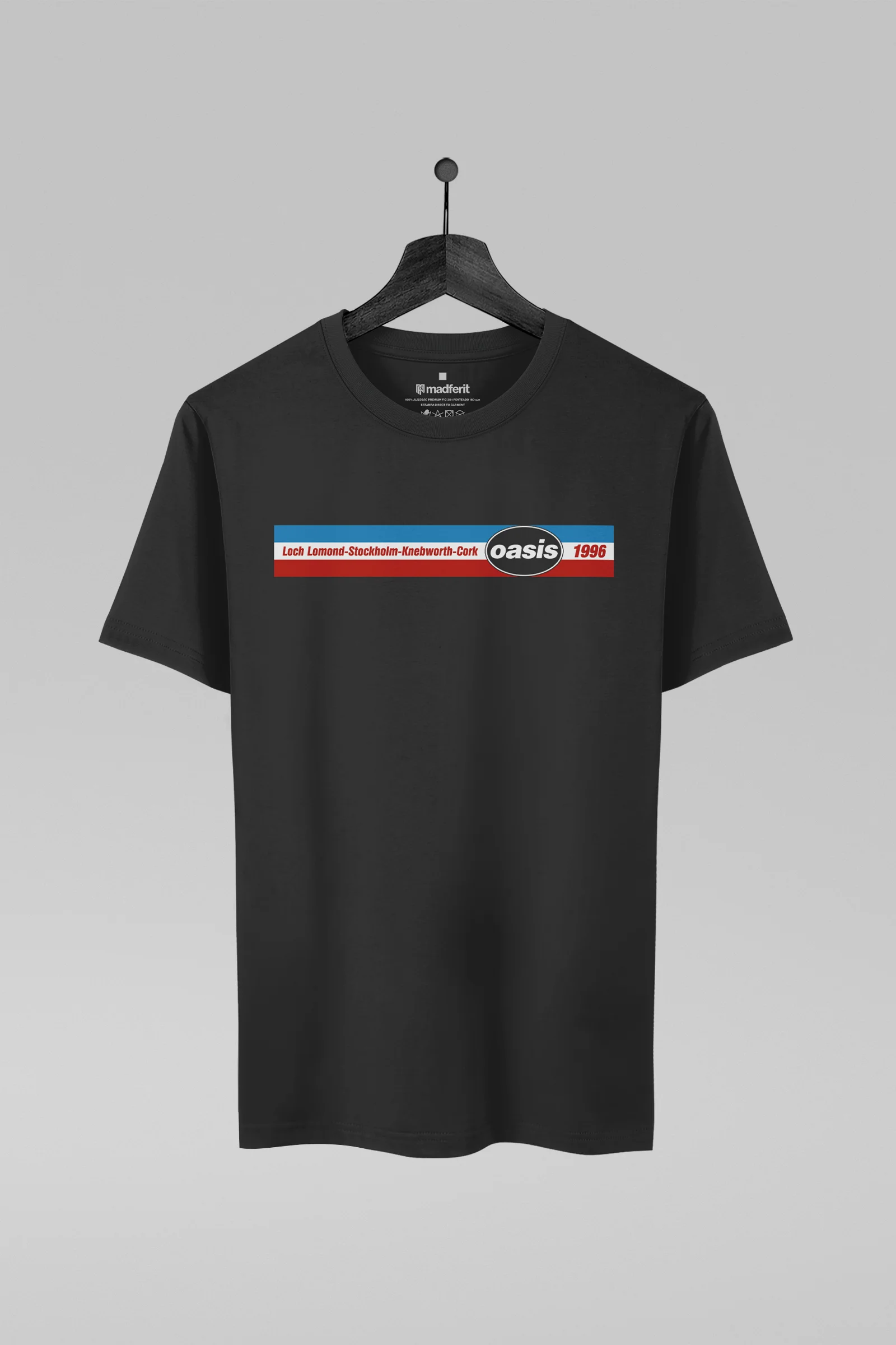 Camiseta Oasis Mania Outdoor Concerts 1996 - Imagem 2